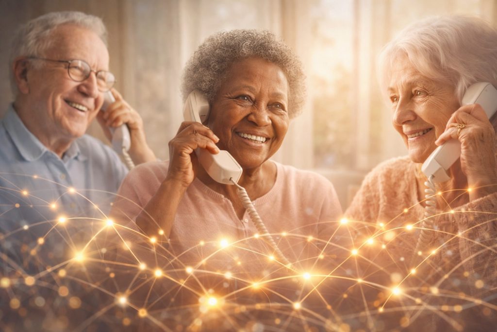 Golden Caller - Wired for connection